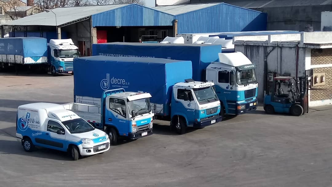 Centro logistico Decre Montevideo almacenaje de carga